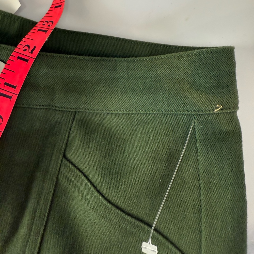 Flying Tomato Green Wide Leg Bell Bottom Flare Pants New With Tags Size Small - Picture 6 of 12